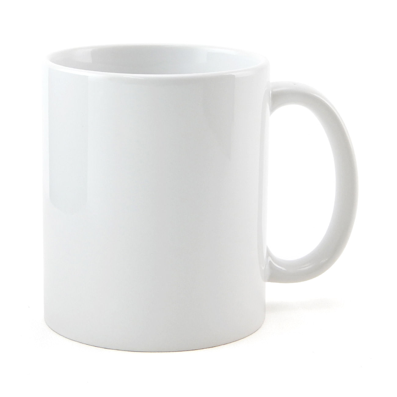 Caneca Para Sublimação Classe AAA - Em Cerâmica Branca - SOCD