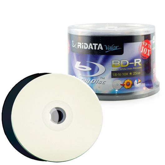 BD R Blu Ray Ridata Printable 25GB SOCD