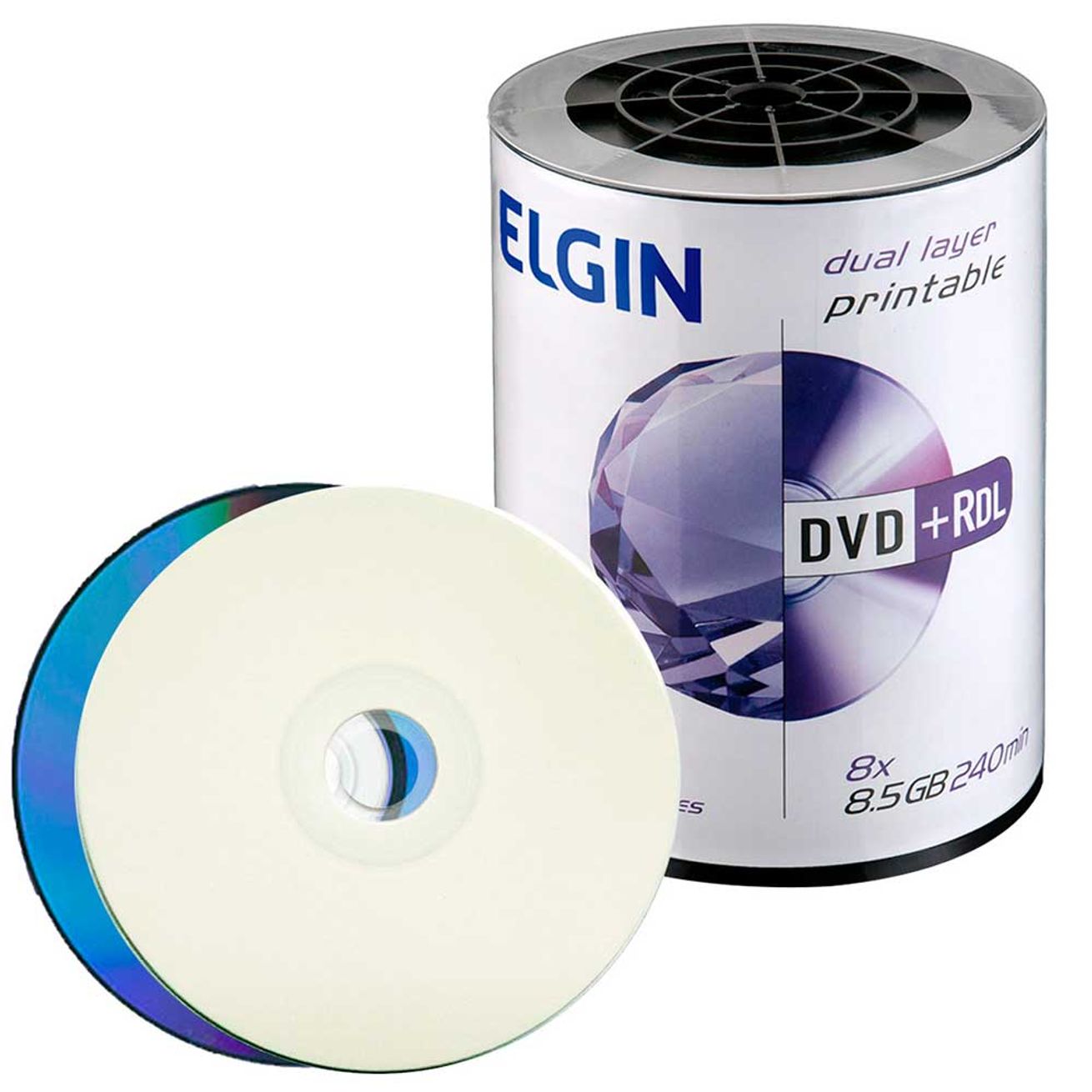 DVD+R Dual Layer Elgin Printable 8.5GB SOCD