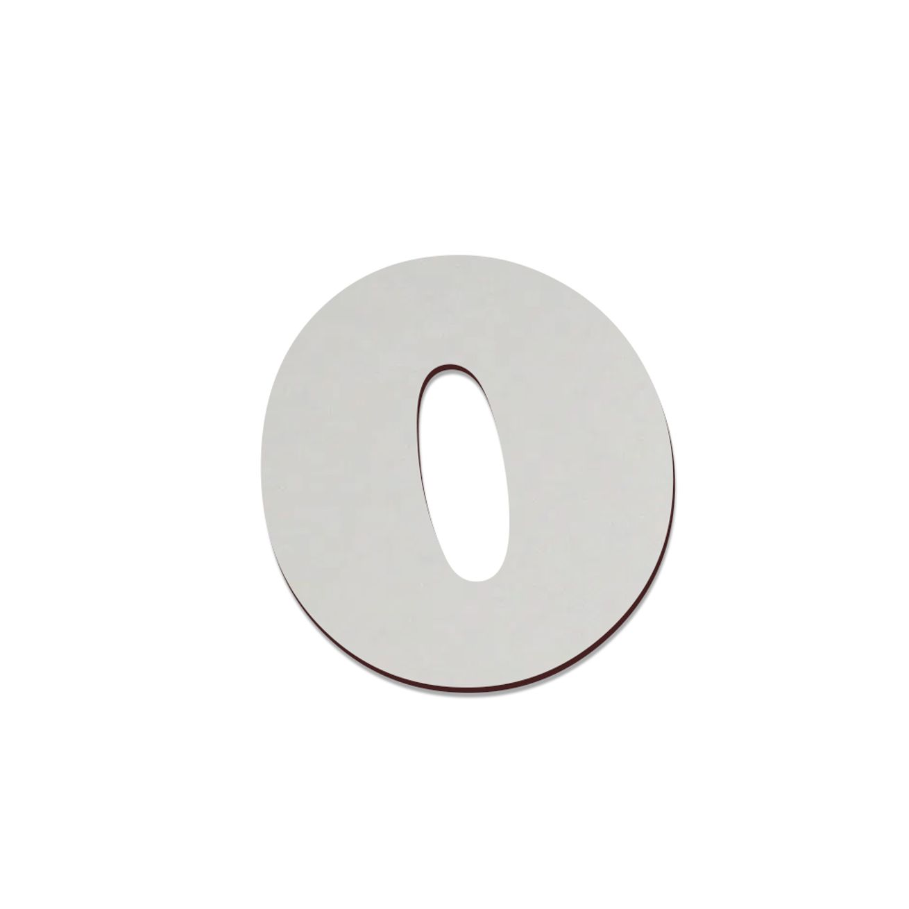 Número de MDF Texturizado Brilho 3mm x 10cm de Altura - 4 - socd-mob
