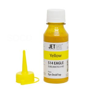 Tinta-para-Sublimacao-Jet-Ink-HD-S14-EAGLE-Amarela-100ml-refil