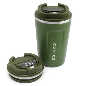 Copo-Termico-Coffee-para-Laser-Aco-Inox-com-Tampa-Digital-Verde-Fosco-400ml